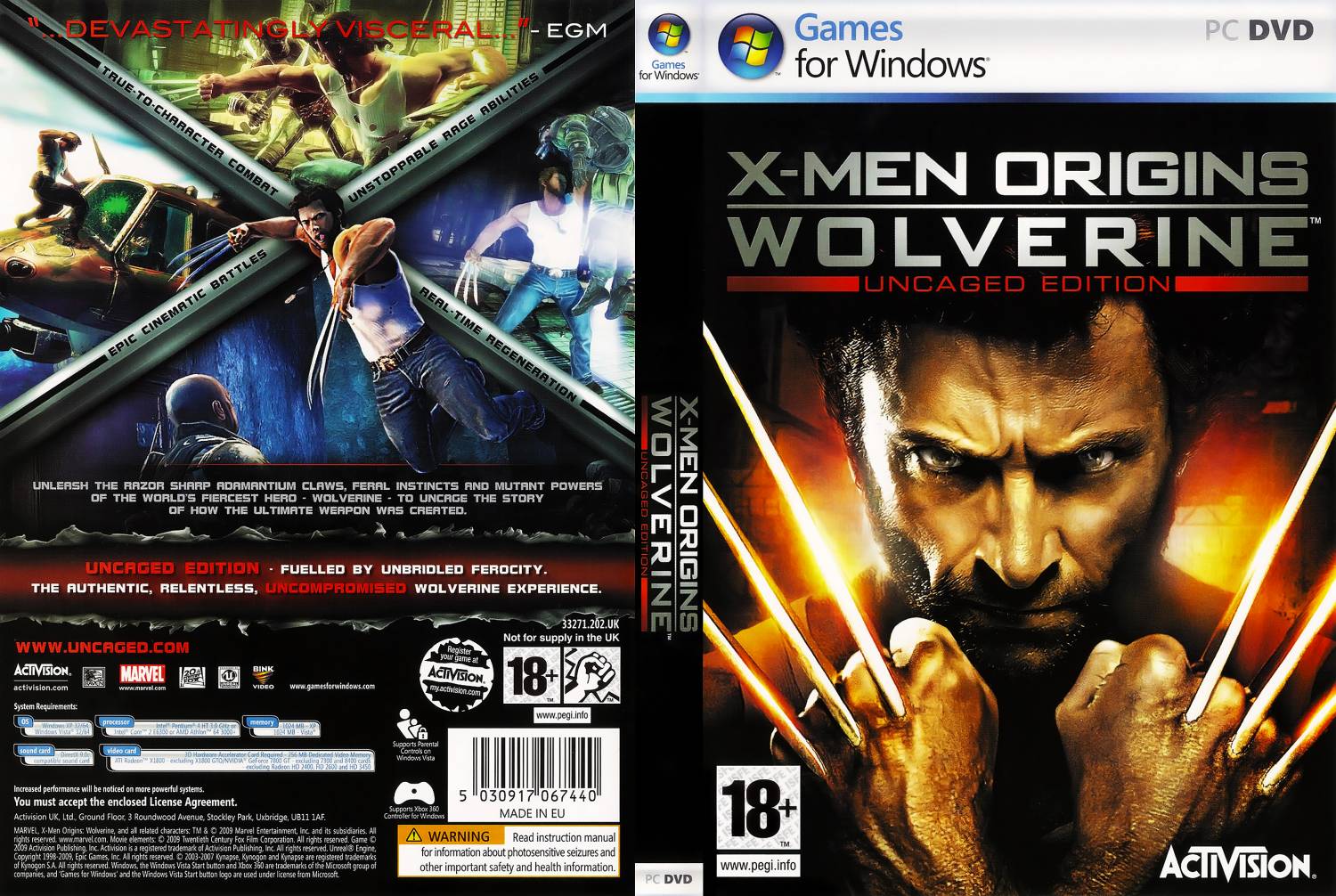 X-Men Origins: Wolverine (2009) PC | Multi4